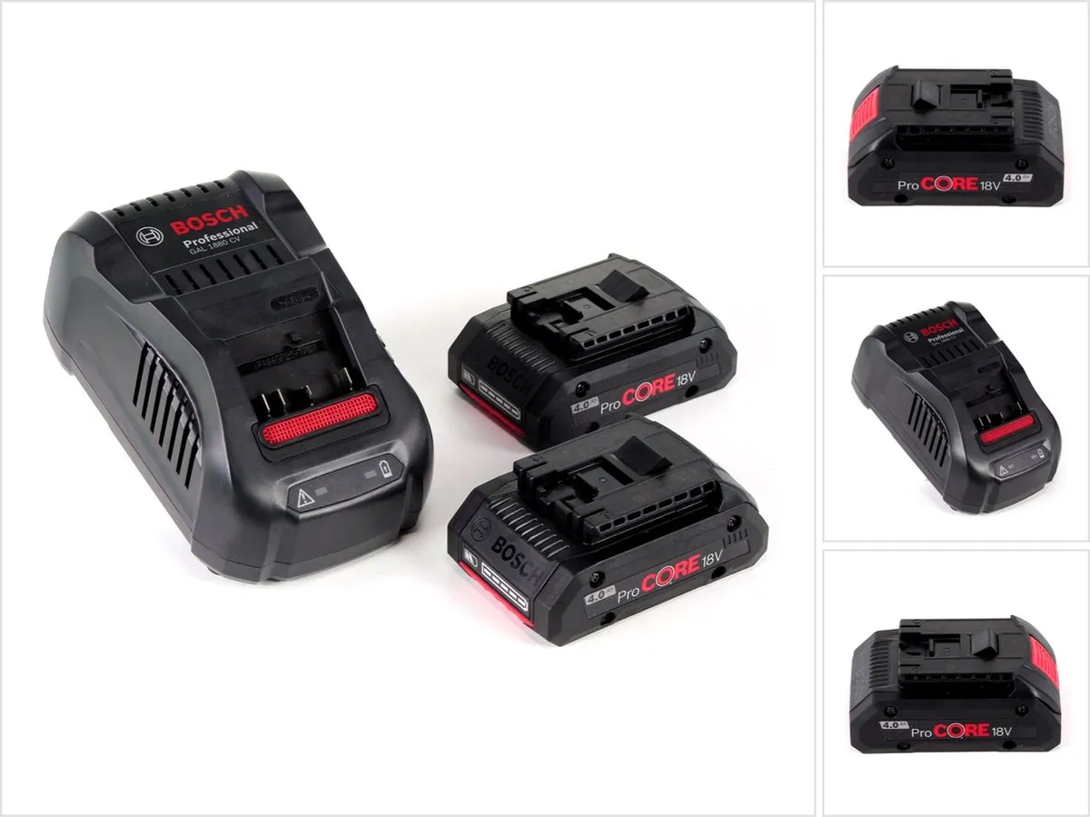 Bosch Professional 18V Starterset ProCORE 4.0Ah