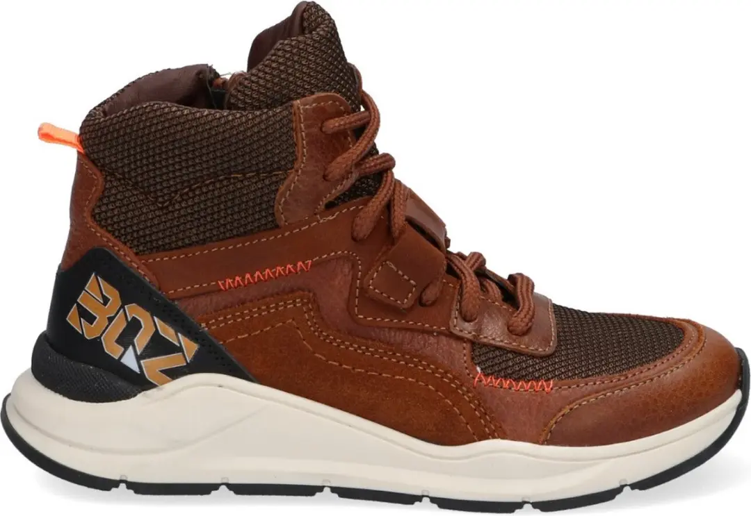 Braqeez 421982-513 Jongens Hoge Sneakers
