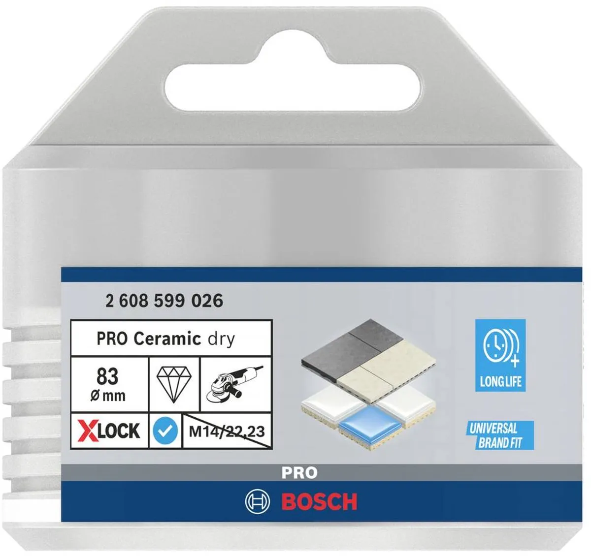 Bosch Professional X-LOCK Diamantboor 83mm - Metaal