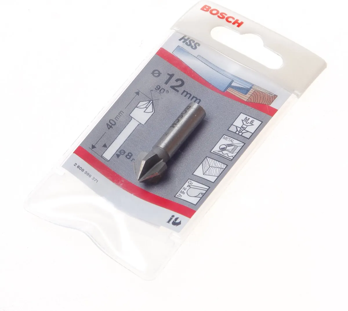 Bosch Professional Verzinkboor 12.0mm - Hout - MPN 2608596371