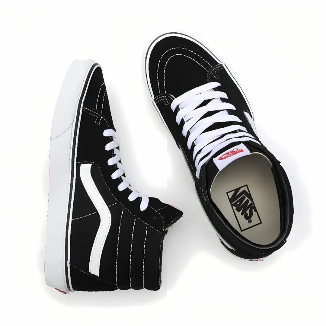 Vans Sk8-Hi VD5IB8C - Zwart - Maat 35 - afbeelding 3 van 6