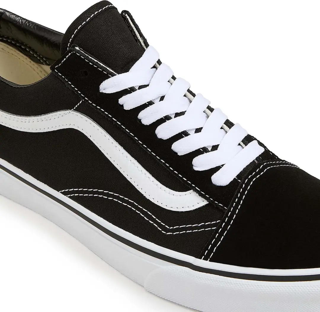 Vans Old Skool Heren Sneakers - Zwart - 43 - afbeelding 6 van 6