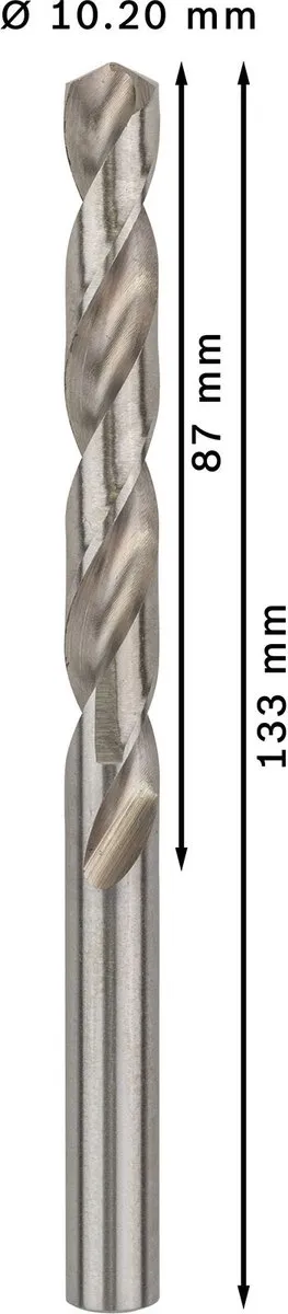 Bosch Professional ST. LINE 10.2mm HSS-G Boor - 5 Stuks - afbeelding 6 van 6