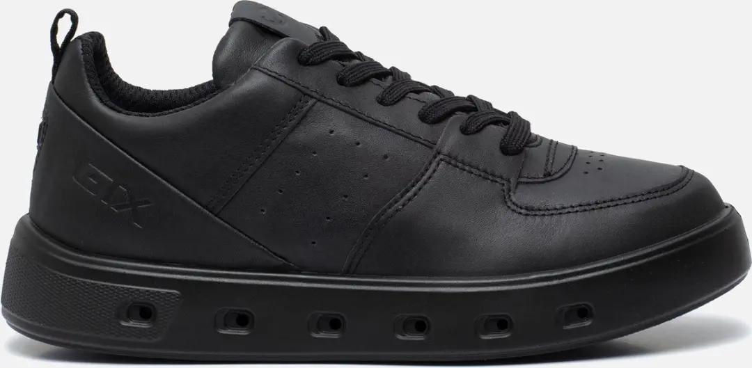 Ecco Street 720 W sneakers zwart Leer
