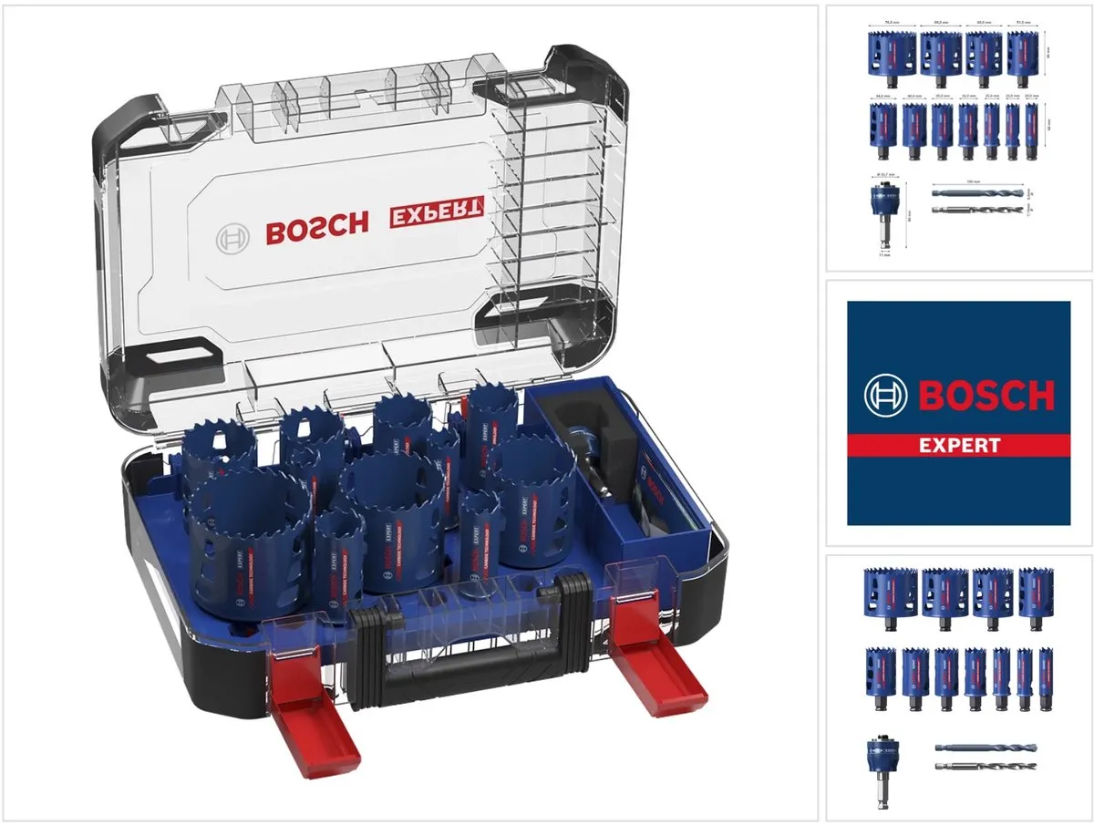 Bosch Professional Expert Tough Gatenzaagset 15-delig