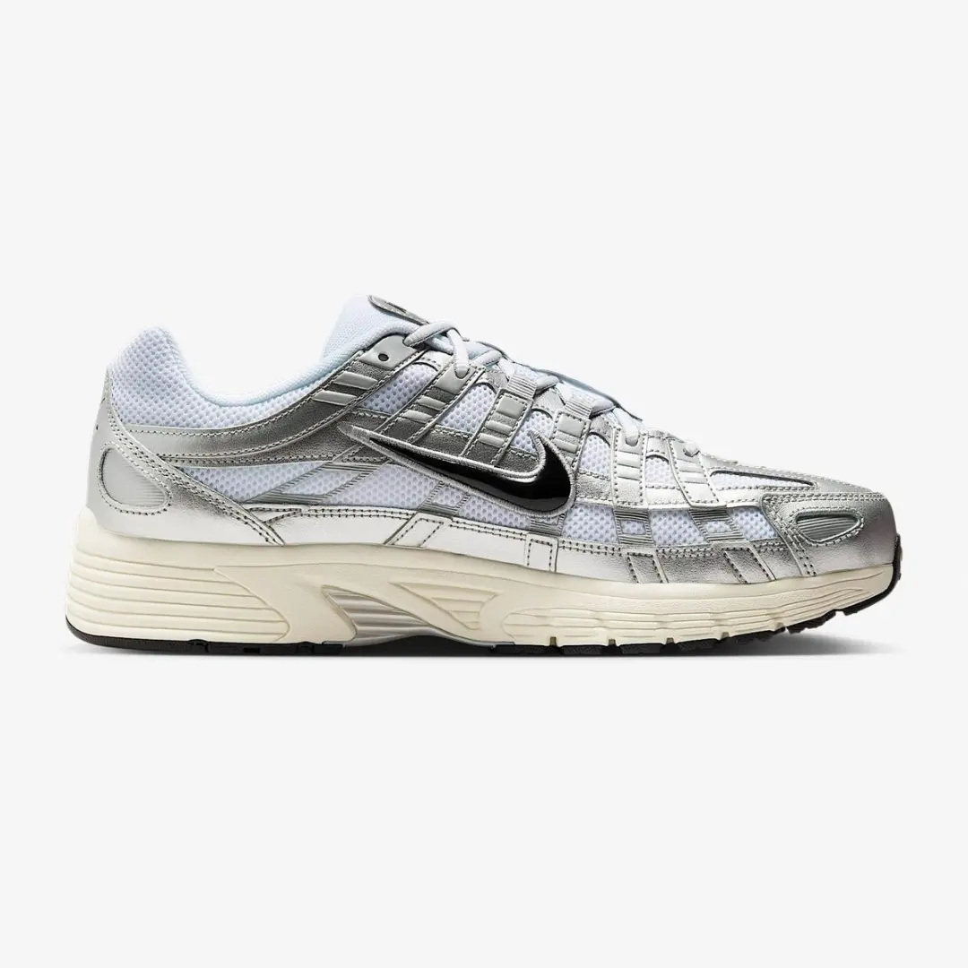 Nike P-6000 Zilver Wit Zwart Maat 45