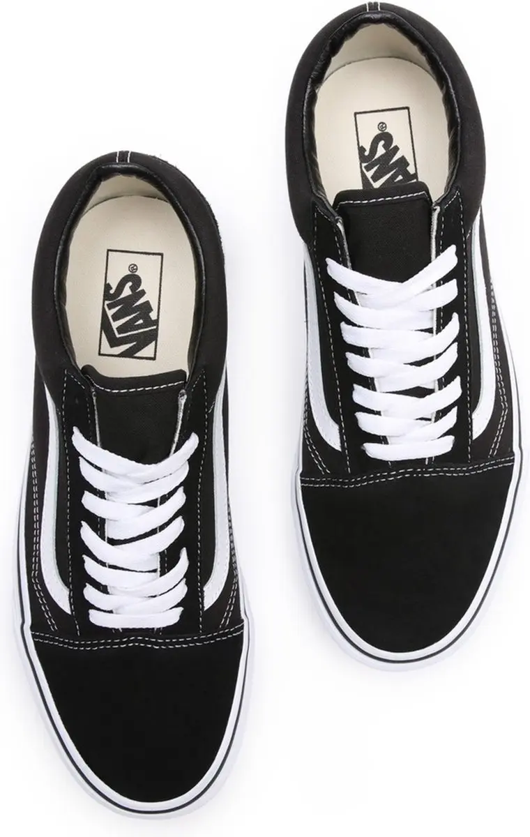 Vans Old Skool Sneakers - Zwart/Wit - afbeelding 3 van 6