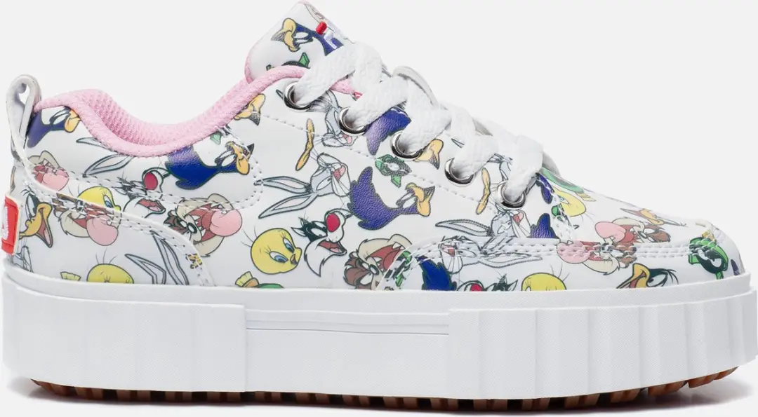 Fila Fila Sandblast sneakers wit Imitatieleer 31221