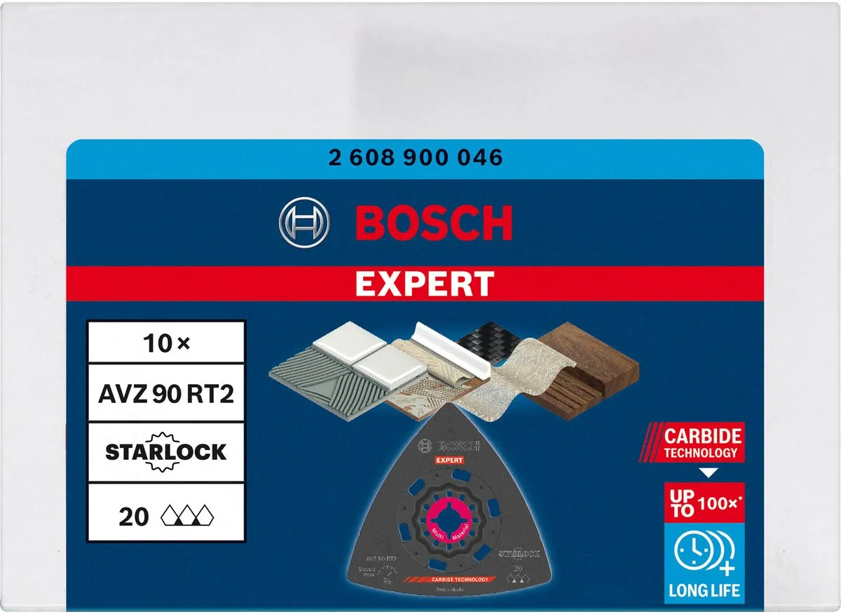 Bosch Professional AVZ 90 RT2 Starlock Schuurplaten - 10 Stuks - afbeelding 3 van 6