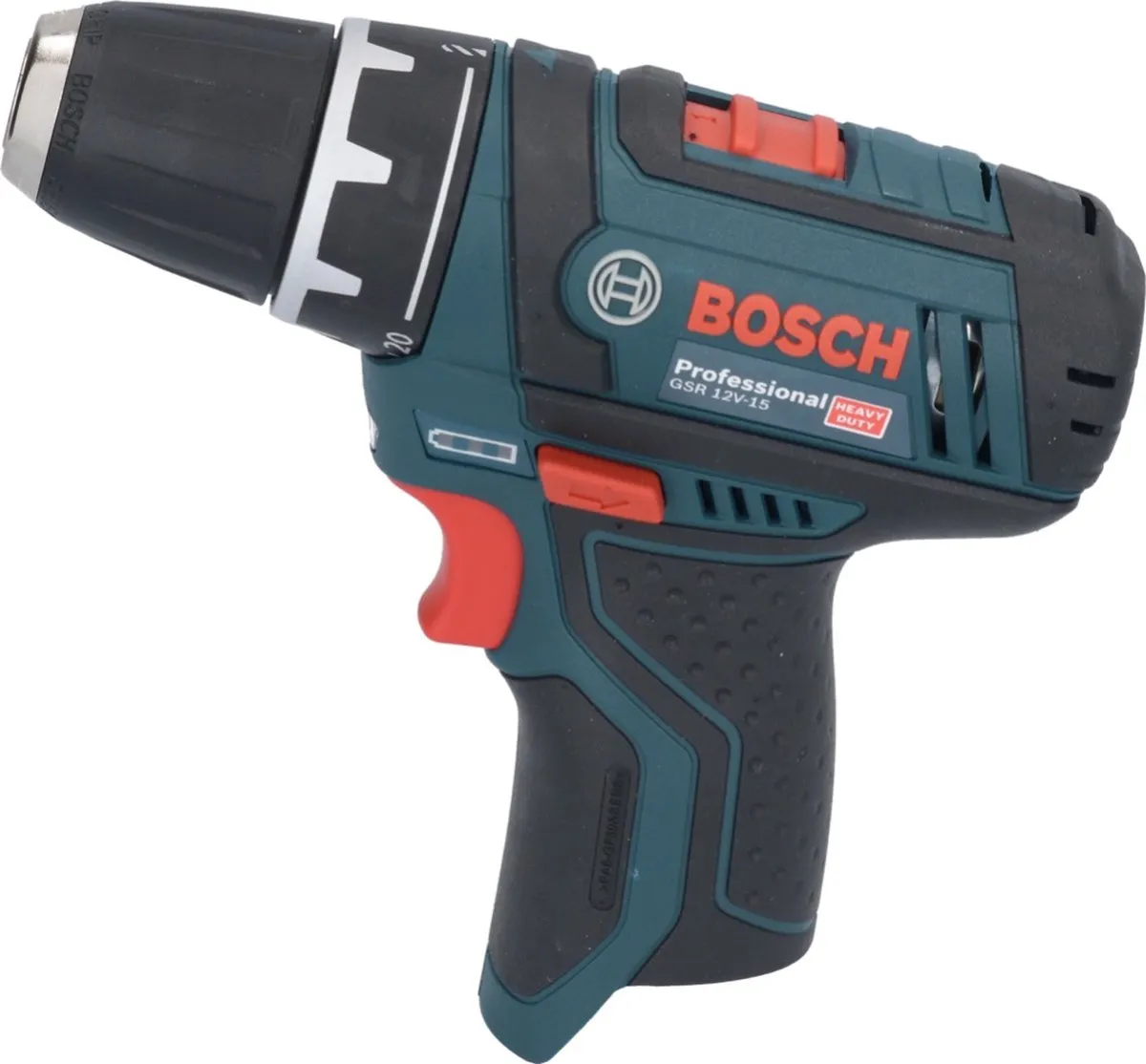 Bosch Professional GSR 12V-15 Accuboormachine - 30 Nm - 21 standen - 1x 6,0 Ah accu
