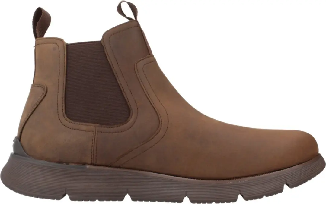 Skechers Augustino Paulo Heren Chelsea Boot - Bruin - Maat 42 - afbeelding 2 van 6