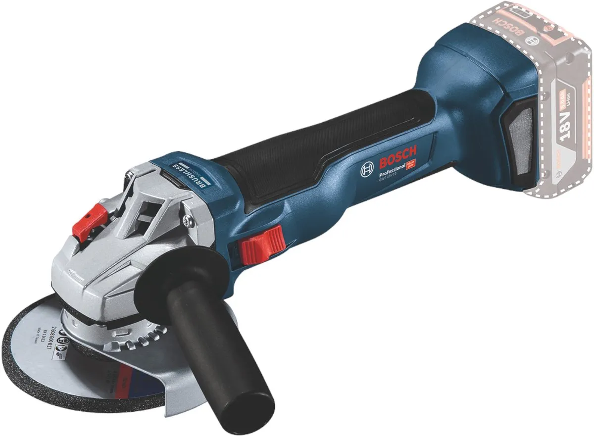 Bosch Professional GWS 18V-10 Accu Haakse Slijper 125mm