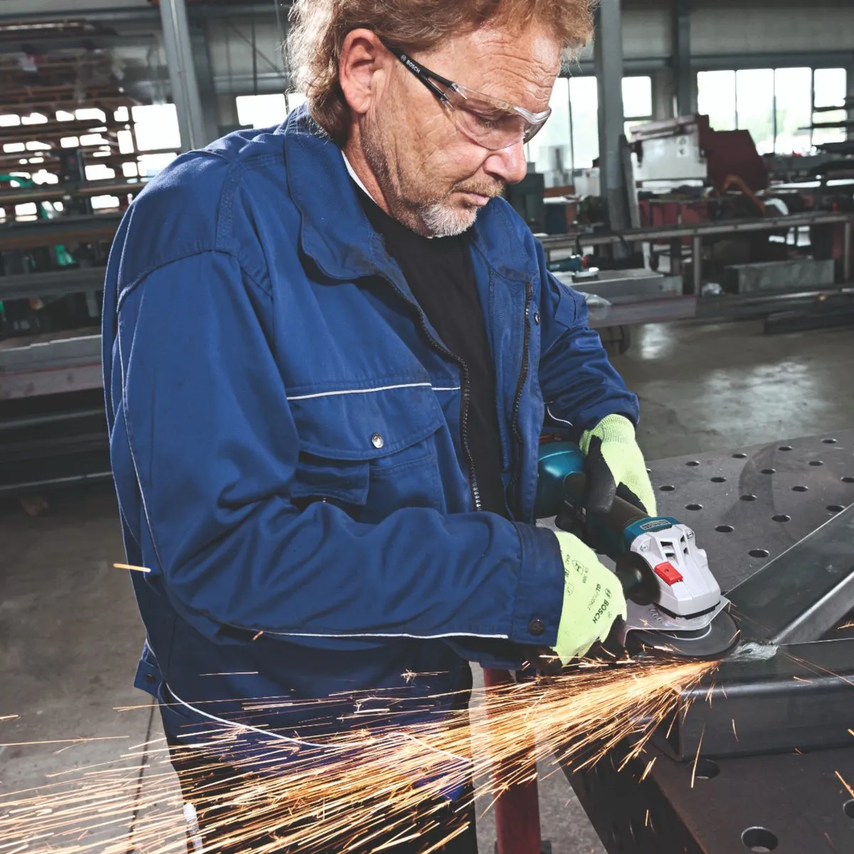 Bosch Professional GWS 18V-10 Accu Haakse Slijper 125mm