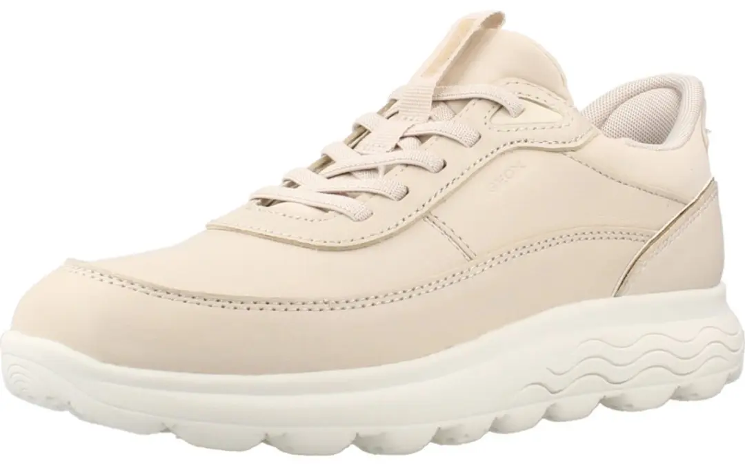 Geox Spherica Plus Dames Sneakers - Maat 40 - Melkwit - afbeelding 3 van 6