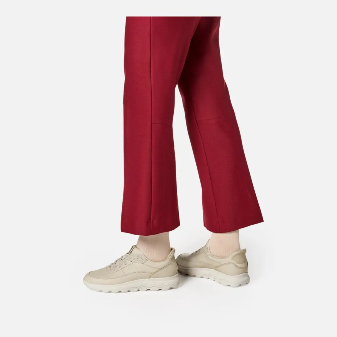 Geox Spherica Plus Dames Sneakers - Maat 40 - Melkwit - afbeelding 5 van 6