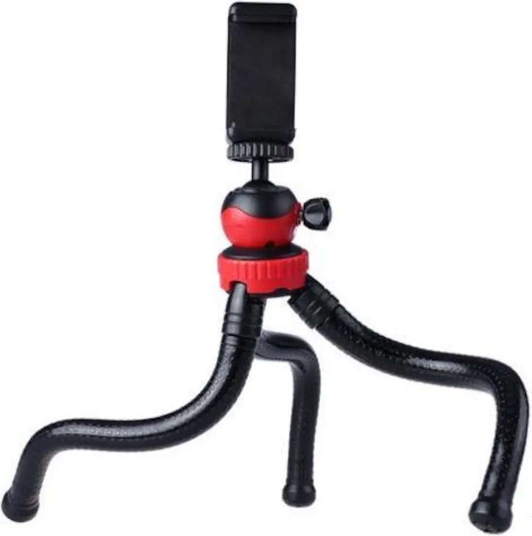 StudioKing FTR-18 Tafelstatief 3-delig - 15-29cm - Zwart/Rood