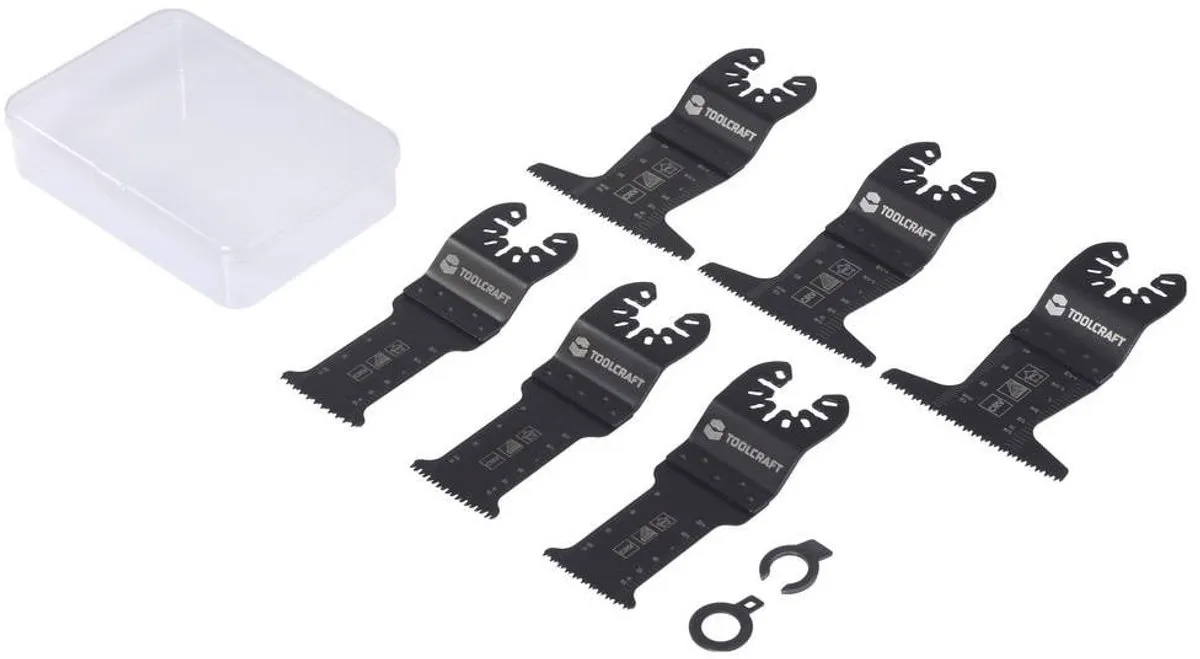 TOOLCRAFT TO-10283856 Multitool Zaagbladen Set - 18T - 3 Stuks
