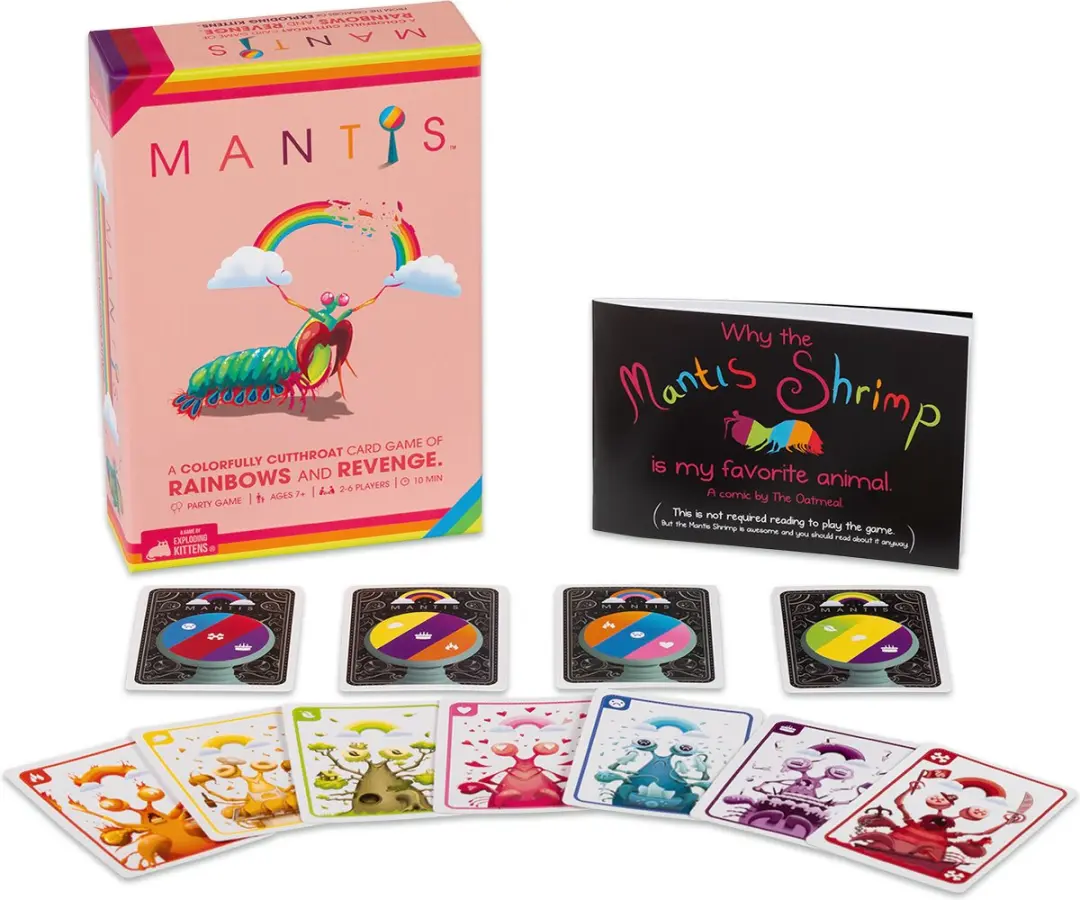 Exploding Kittens Mantis Kaartspel - 2-6 Spelers