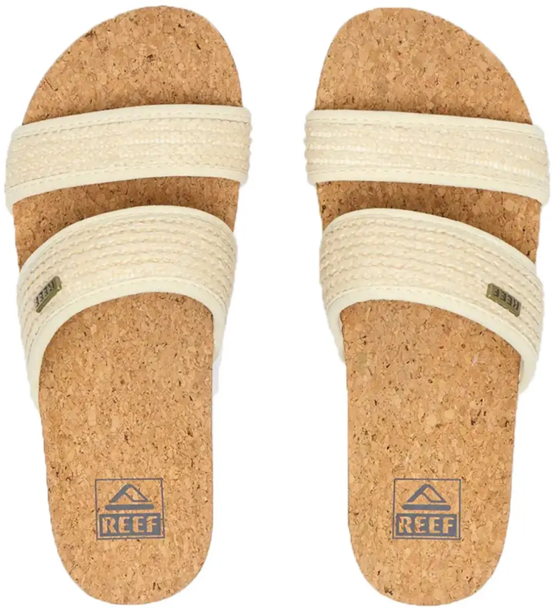 Reef Slippers Cushion Vista Hi CJ5936 Wit / Bruin-38.5