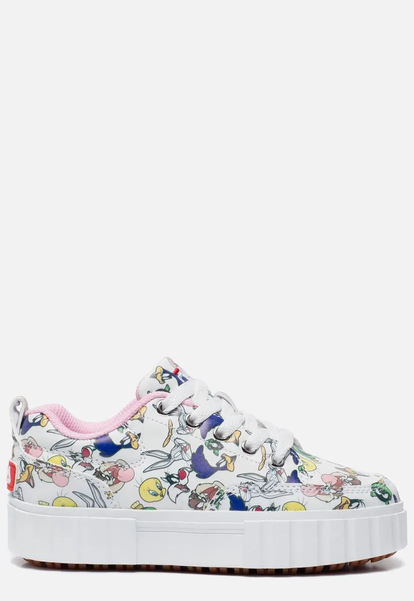 Fila Fila Sandblast sneakers wit Imitatieleer 31221