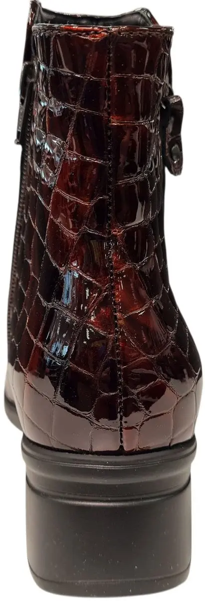 Hartjes 172.1902 Blues Enkellaarsjes - Cognac Maat 42