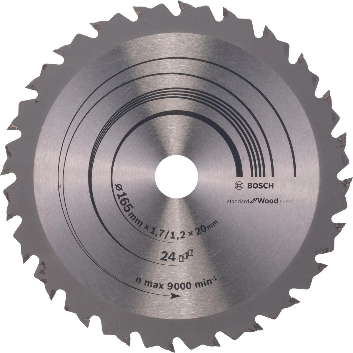 Bosch Professional Cirkelzaagblad Speed 165mm Hout