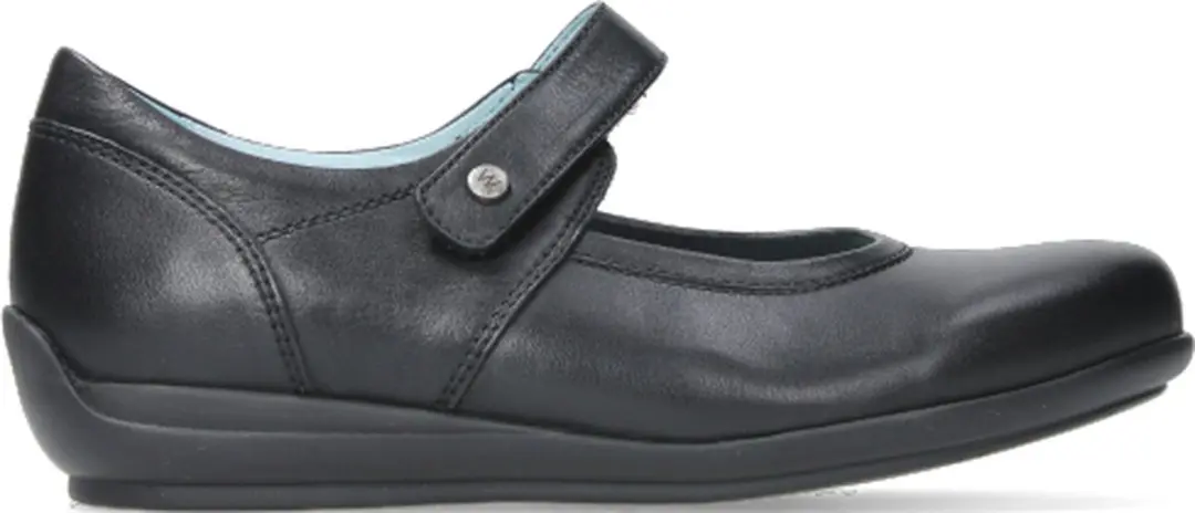 Wolky Ballerina's Noble FF zwart biocare