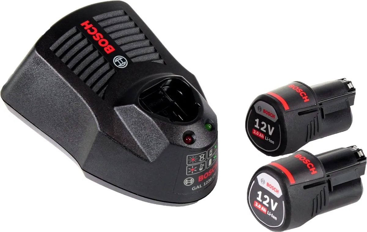 Bosch GDR 12V-105 Slagmoersleutel - 105Nm - 2x 3.0Ah Accu