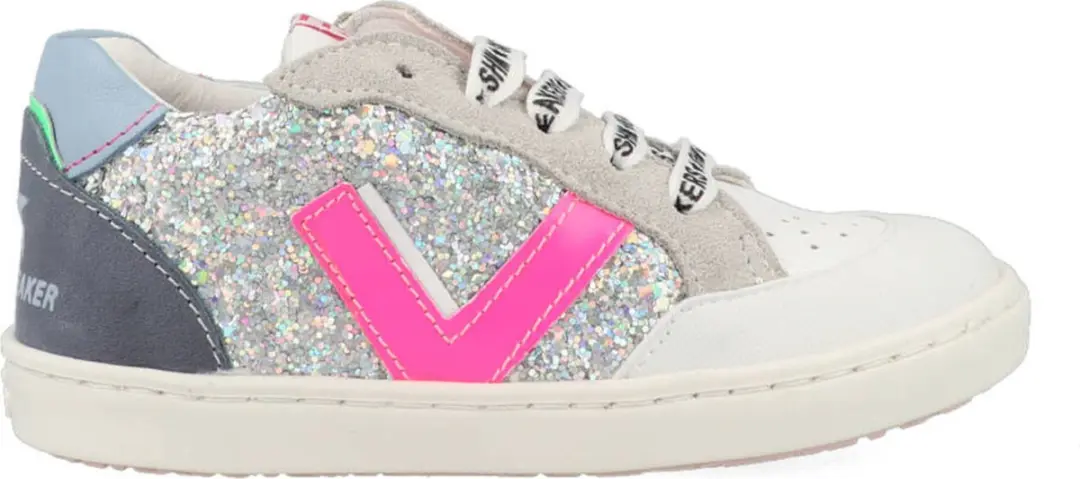 Shoesme Sneakers UR22S043-G Wit / Blauw-23