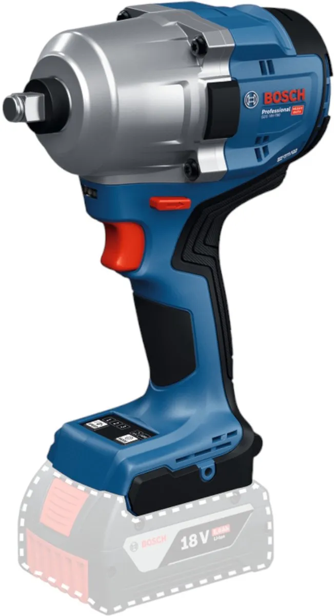 Bosch Professional GDS 18V-780 Accu Slagmoersleutel 780Nm - L-Boxx