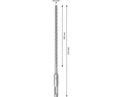 Bosch Professional SDS plus-5X Hamerboor 6x150x210