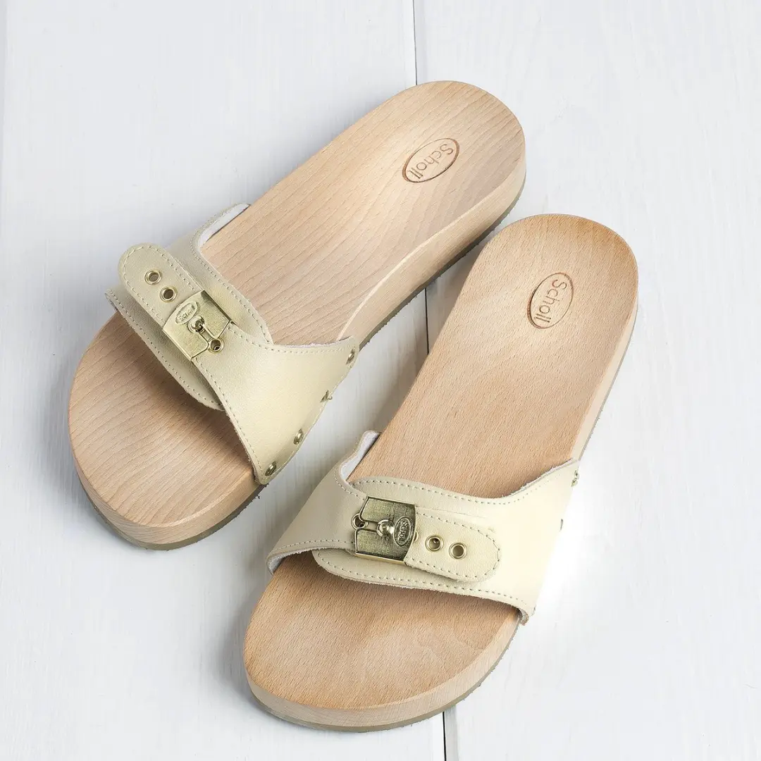 SCHOLL PESCURA FLAT ORIGINAL Bycast Unisex Sand Unisex Mules