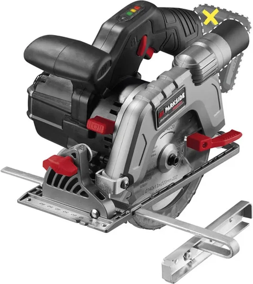 Parkside Performance Accu-handcirkelzaag 12V 140mm