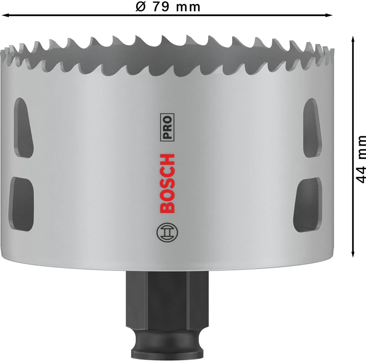 Bosch Professional Multi Materiaal PC Plus Gatenzaag 79mm 2608594403