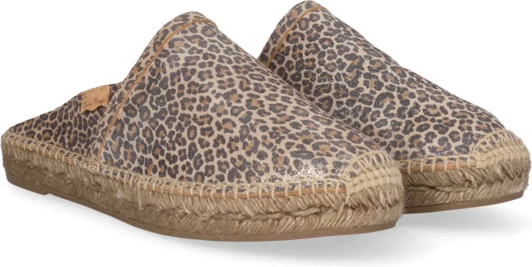 Toni Pons Denise-LE Dames Espadrilles - Maat 40 - Bruin