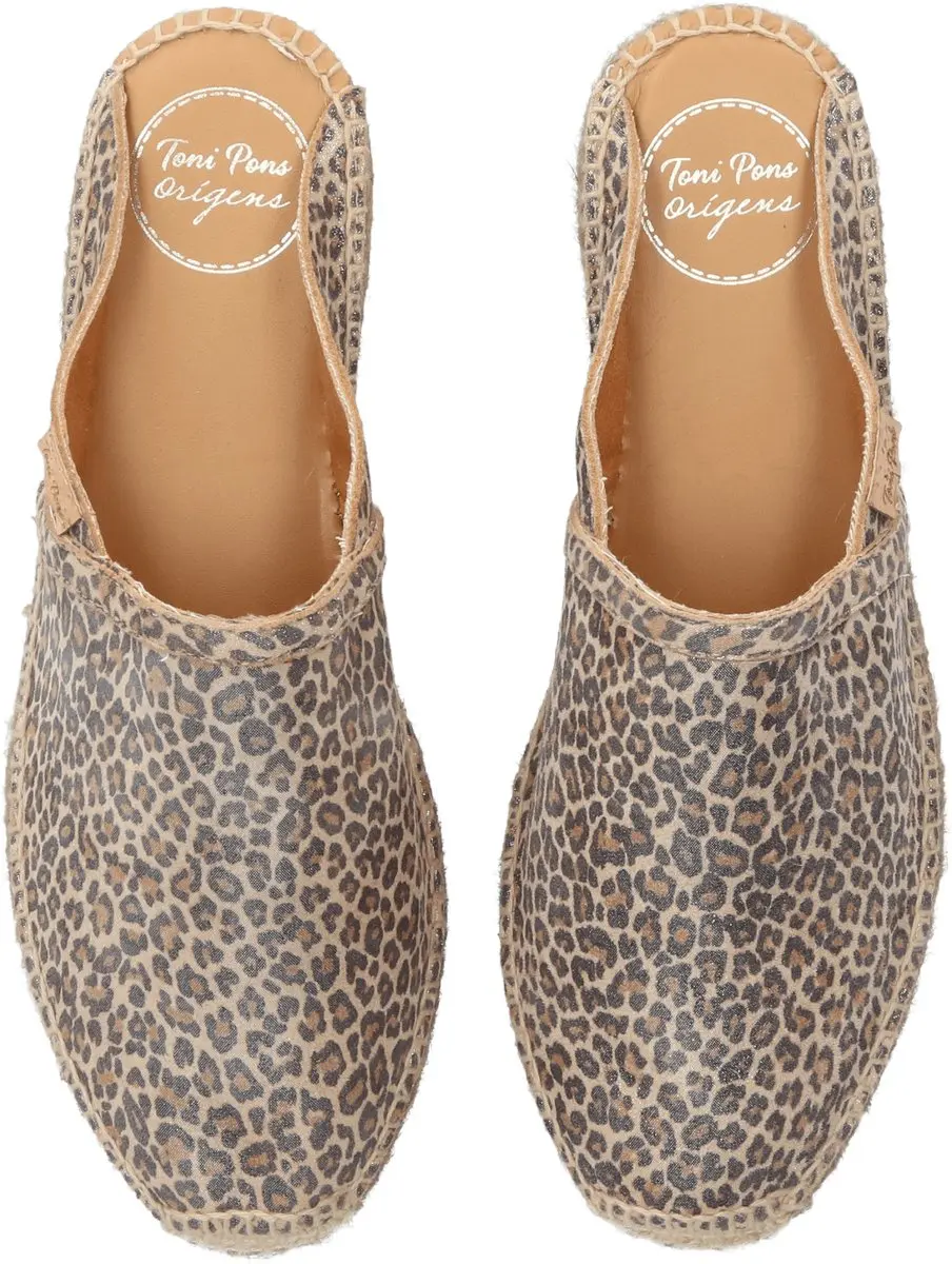 Toni Pons Denise-LE Dames Espadrilles - Maat 40 - Bruin