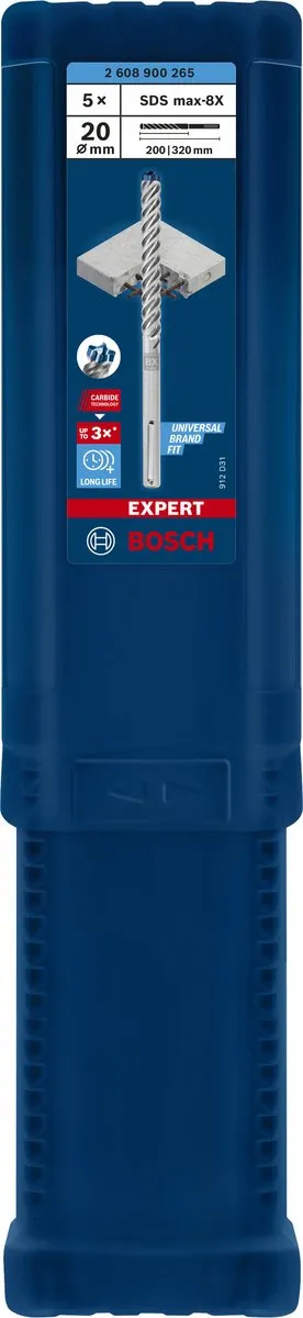 Bosch Professional EXPERT SDS max-8X Hamerboor 20mm