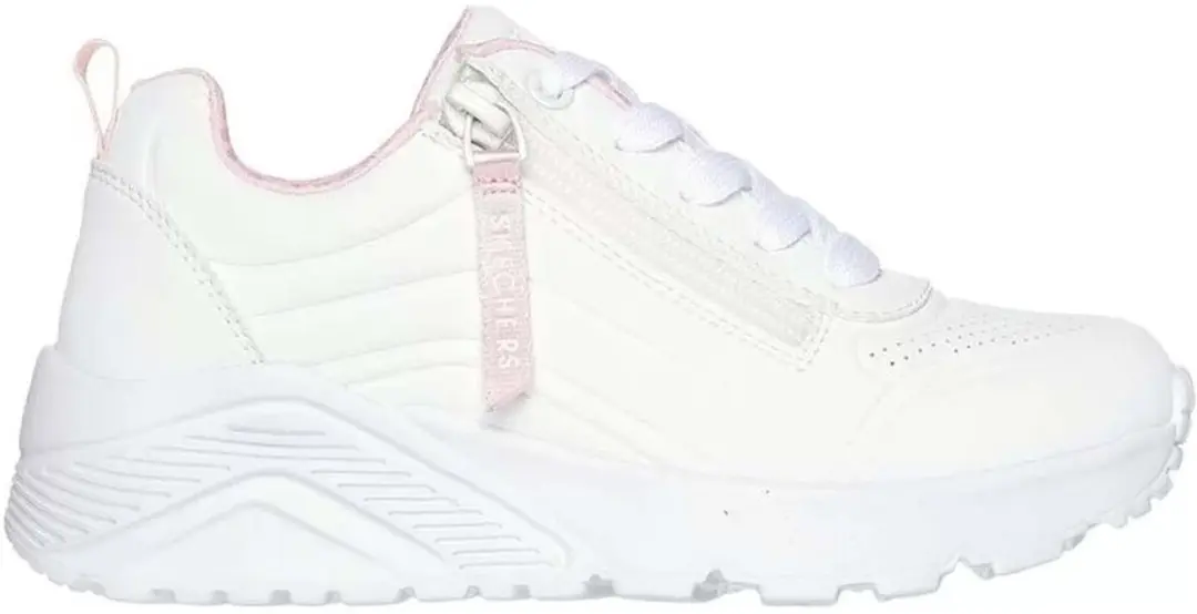 Skechers Uno Lite Easy Zip Schoenen Wit EU 33 1/2 Meisje