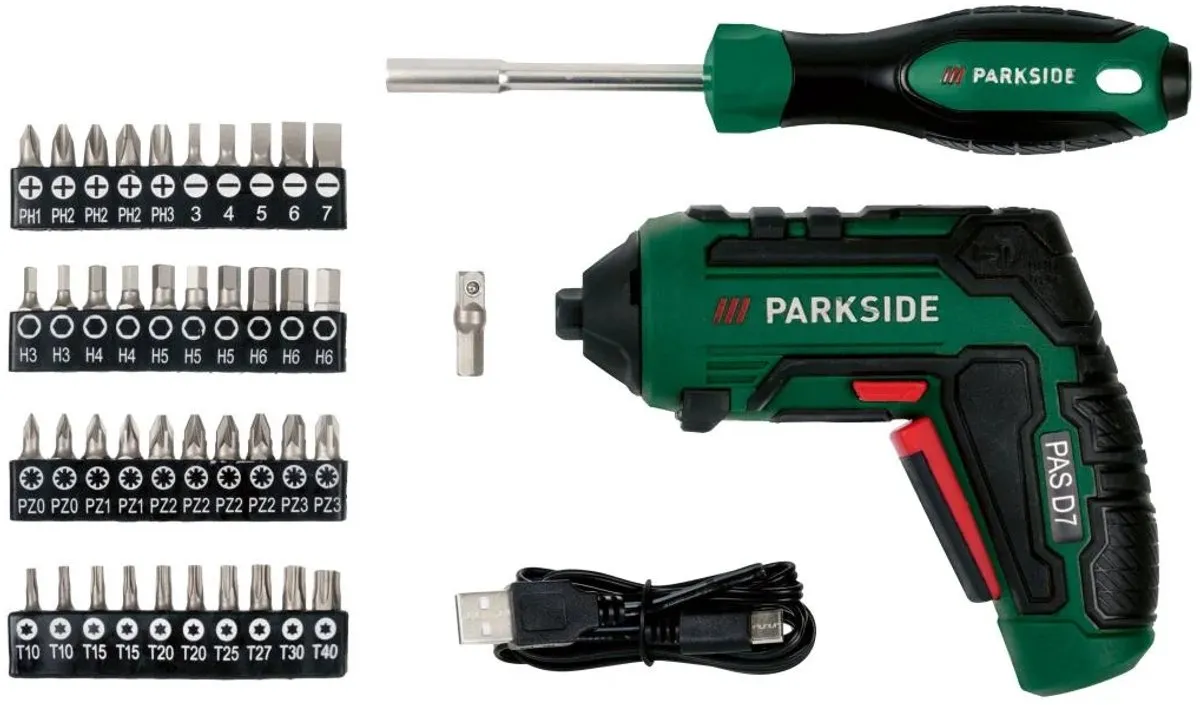PARKSIDE PWBM A1 Gereedschapsset - 1500mAh - afbeelding 6 van 6