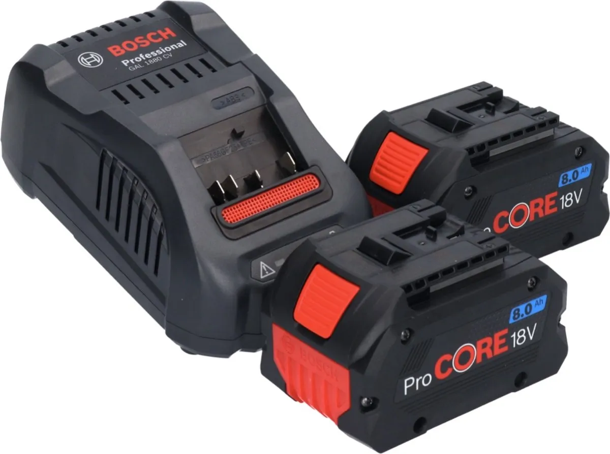 Bosch Professional GDS 18V-1000 C Slagmoeraanzetter - 2x 18V 8.0Ah
