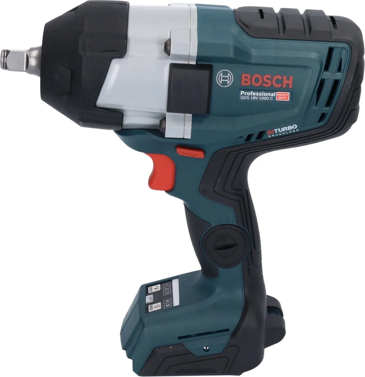 Bosch Professional GDS 18V-1000 C Slagmoeraanzetter - 2x 18V 8.0Ah - afbeelding 6 van 6