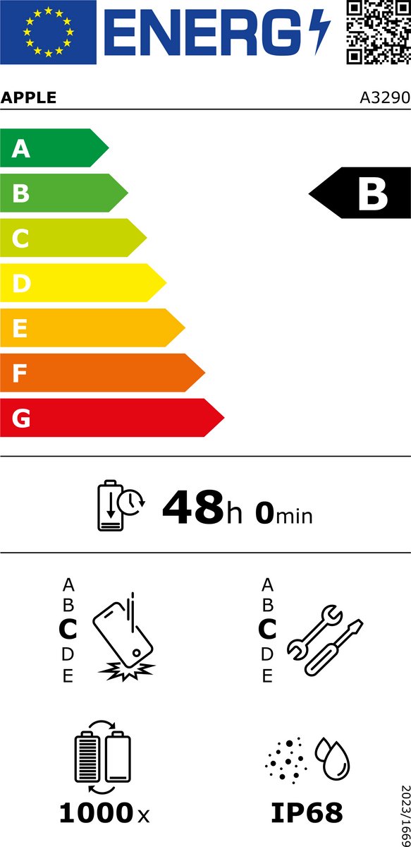 Apple iPhone 16 Plus - 256GB - Zwart