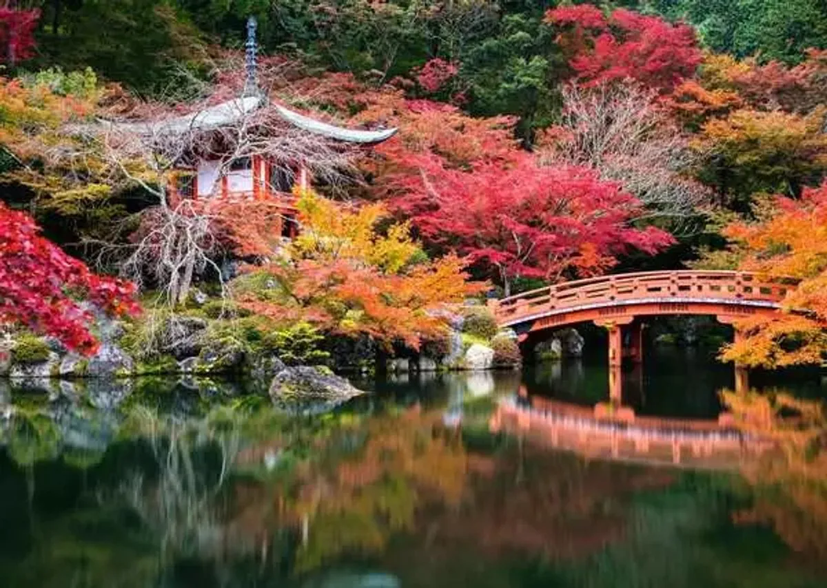 Ravensburger Daigo-ji Kyoto Japan Puzzel 1000 Stuks - Multicolor