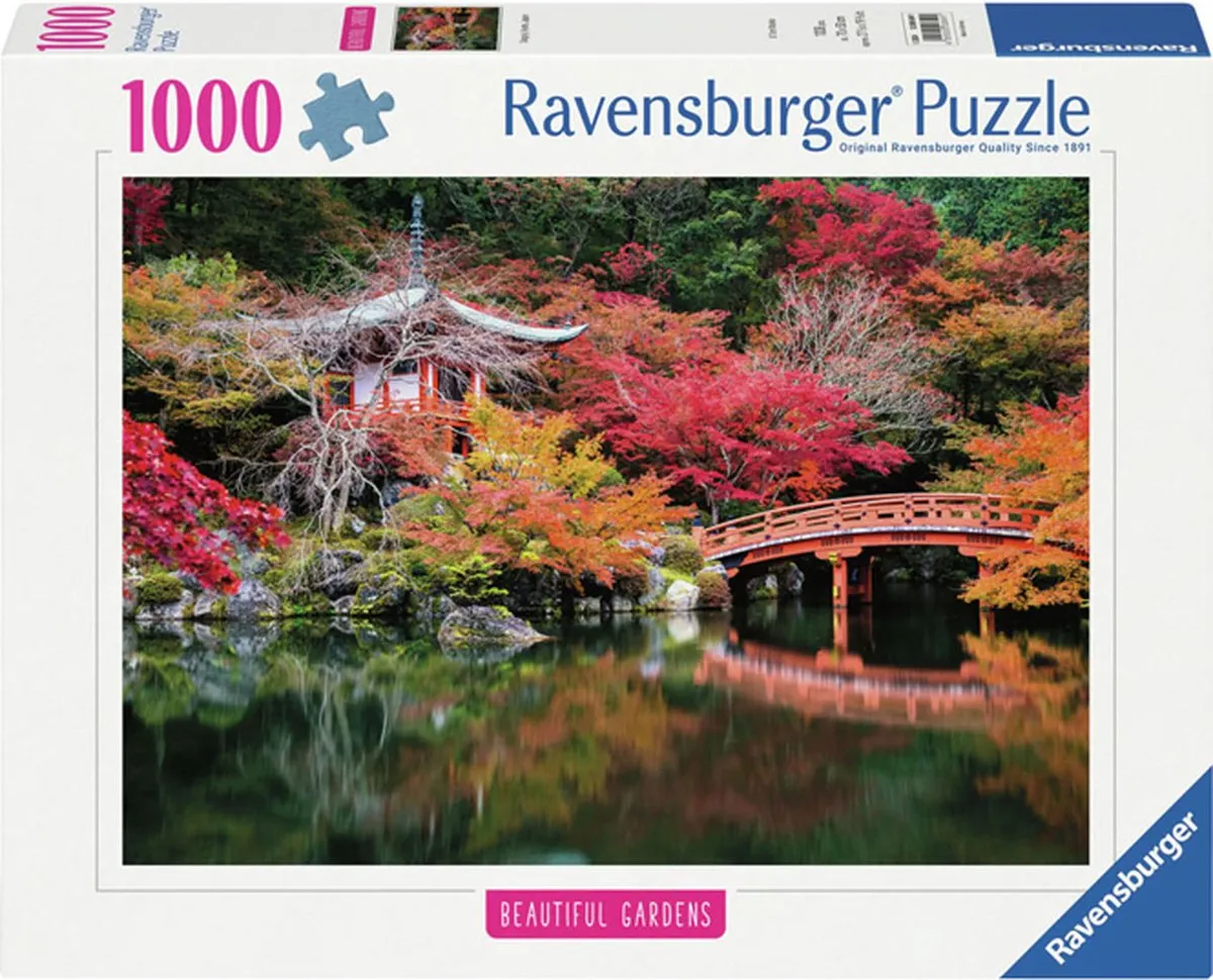 Ravensburger Daigo-ji Kyoto Japan Puzzel 1000 Stuks - Multicolor