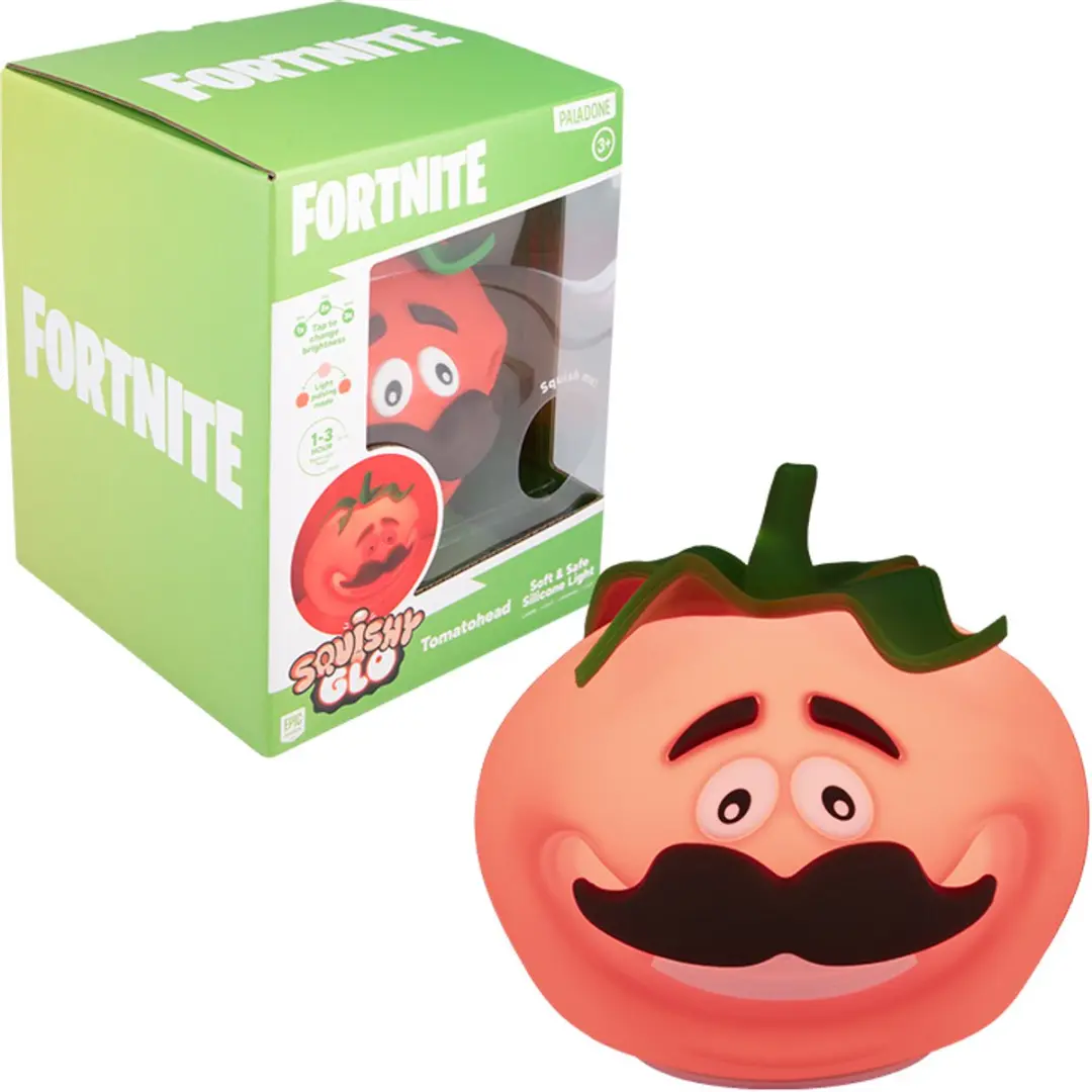 Paladone Tomatohead Fortnite SquishyGlo Siliconen Nachtlamp