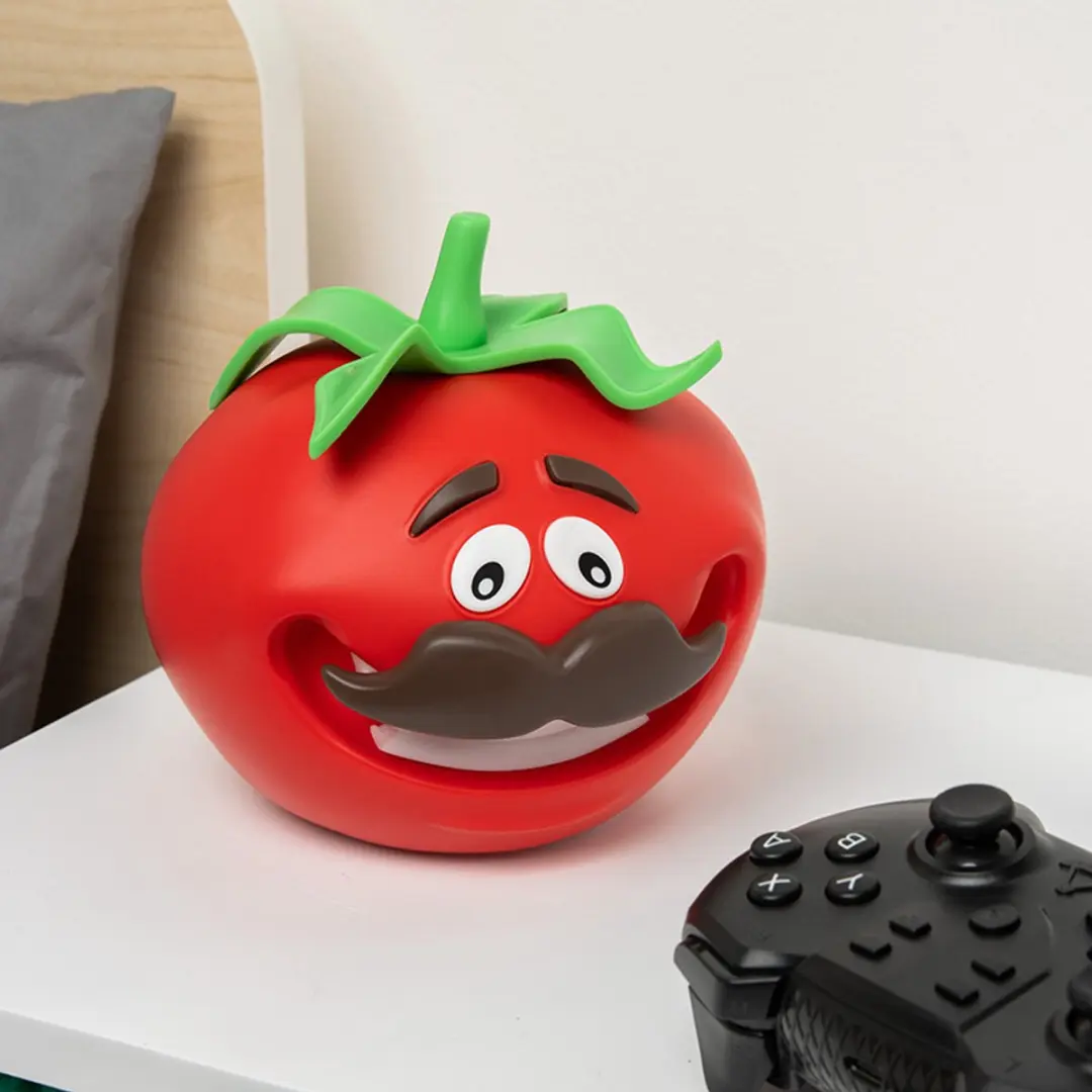 Paladone Tomatohead Fortnite SquishyGlo Siliconen Nachtlamp - Oplaadbaar