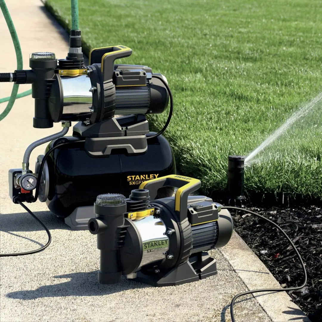 Stanley Zelfaanzuigende Pompen 900W - 3600 l/h Roestvrij Staal - afbeelding 2 van 4