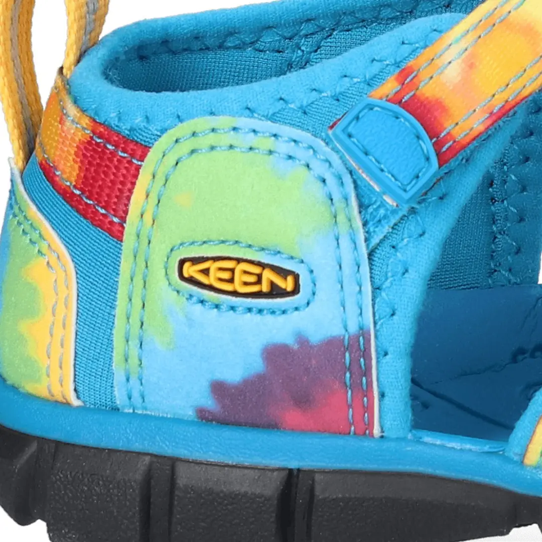 Keen Seacamp II CNX Sandalen - Maat 34 - Vivid Blue/Tie Dye - afbeelding 6 van 6