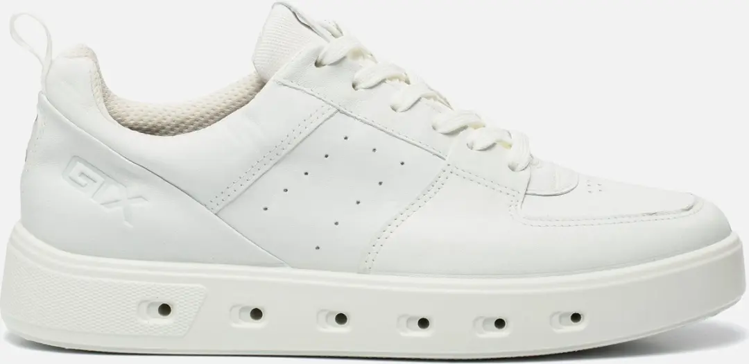 Ecco Street 720 M Sneakers Wit Leer