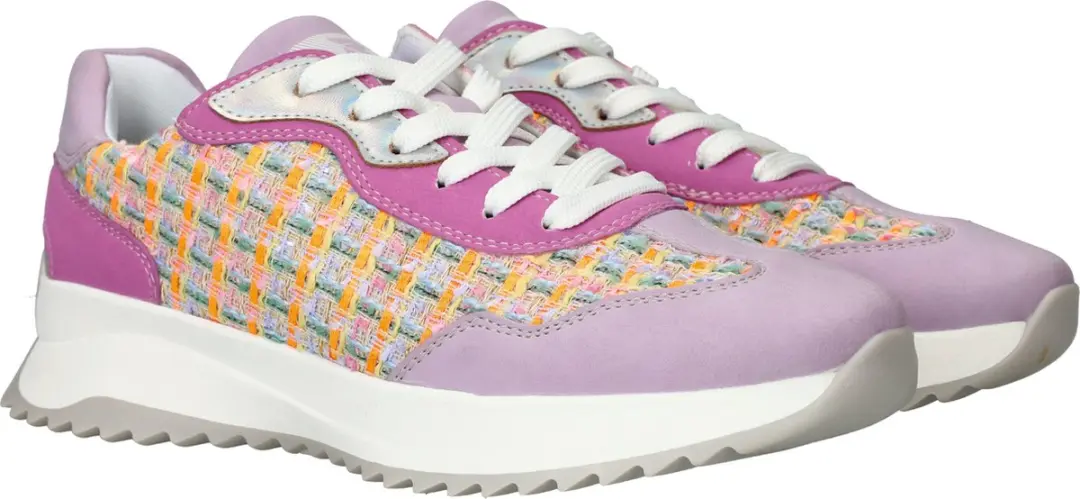 Rieker Evolution 105333 Dames Sneakers - Paars - Maat 36 - afbeelding 4 van 6